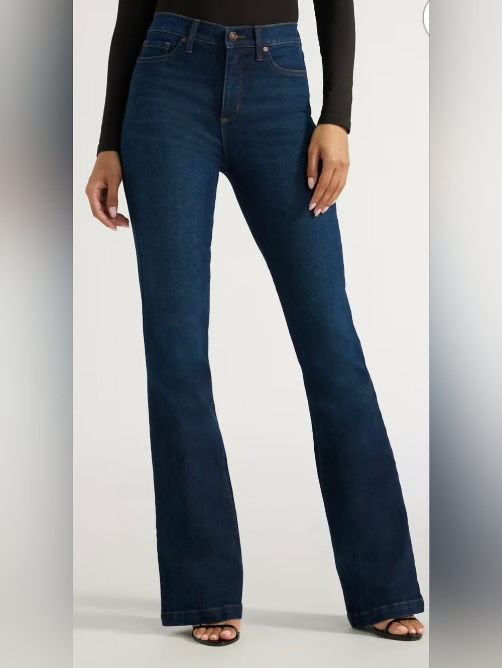 Sofia Jeans by Sofia Vergara Melisa High-Rise Flare Jeans Size 4 NWOT